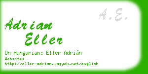 adrian eller business card